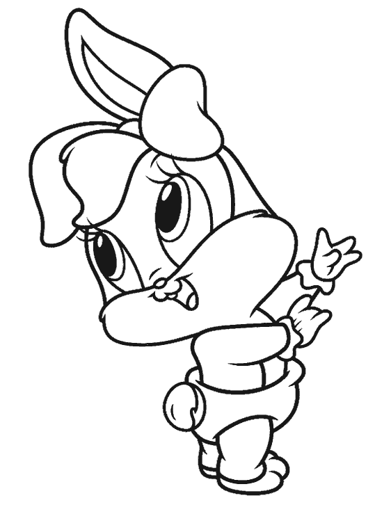 Dessin à colorier: Baby Looney Tunes (Dessins Animés) #26532 - Coloriages à Imprimer Gratuits