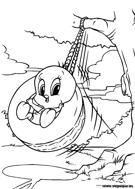 Dessin à colorier: Baby Looney Tunes (Dessins Animés) #26548 - Coloriages à Imprimer Gratuits