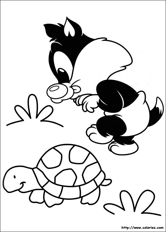 Dessin à colorier: Baby Looney Tunes (Dessins Animés) #26599 - Coloriages à Imprimer Gratuits