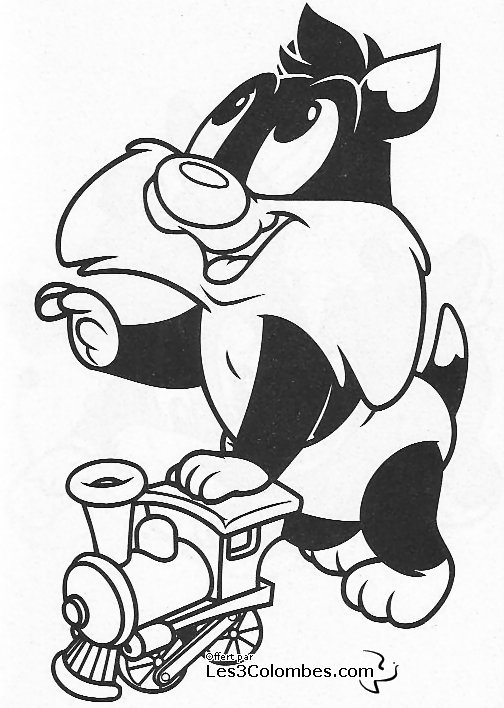 Dessin à colorier: Baby Looney Tunes (Dessins Animés) #26619 - Coloriages à Imprimer Gratuits