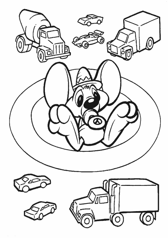 Dessin à colorier: Baby Looney Tunes (Dessins Animés) #26631 - Coloriages à Imprimer Gratuits