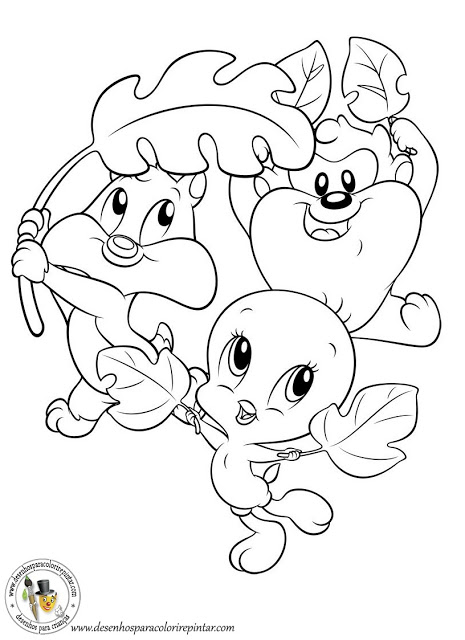 Dessin à colorier: Baby Looney Tunes (Dessins Animés) #26633 - Coloriages à Imprimer Gratuits