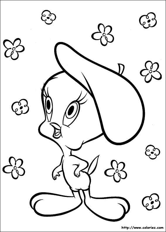 Dessin à colorier: Baby Looney Tunes (Dessins Animés) #26635 - Coloriages à Imprimer Gratuits