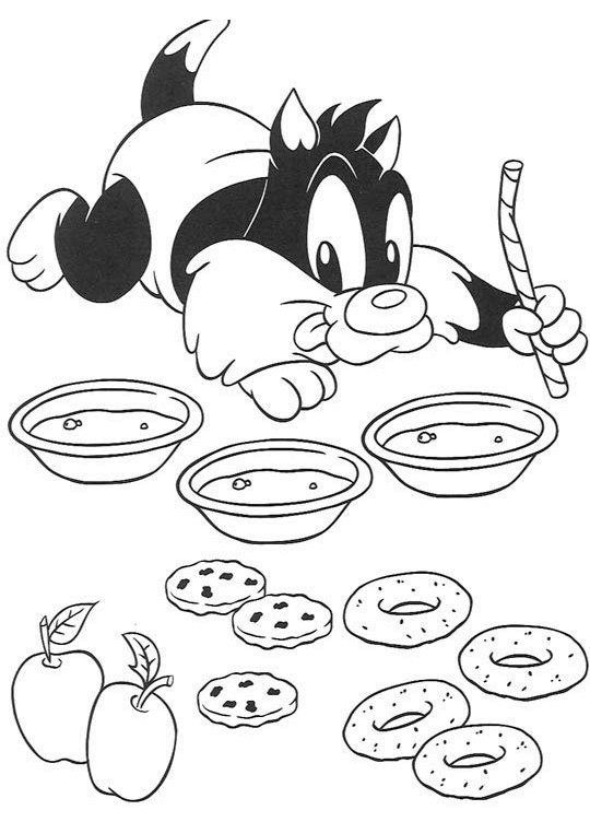Dessin à colorier: Baby Looney Tunes (Dessins Animés) #26641 - Coloriages à Imprimer Gratuits