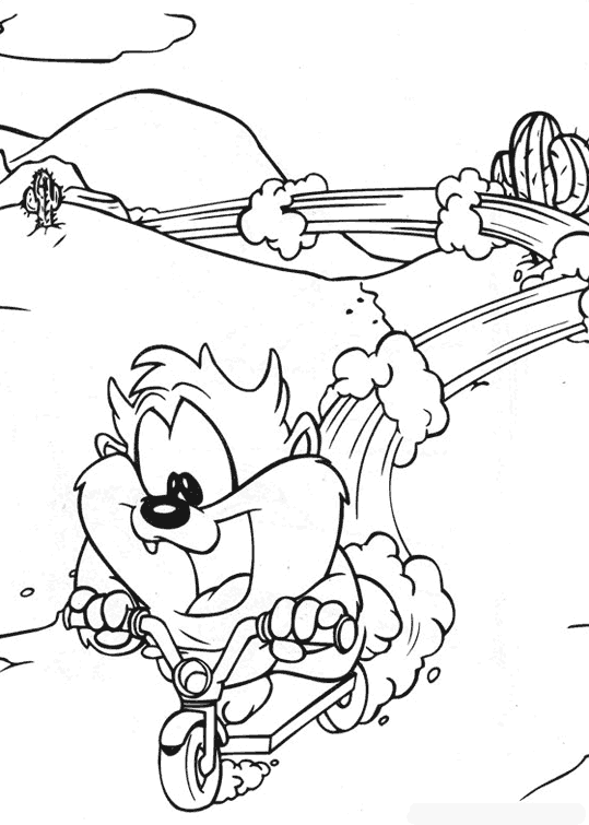 Dessin à colorier: Baby Looney Tunes (Dessins Animés) #26658 - Coloriages à Imprimer Gratuits