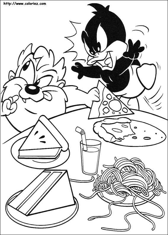 Dessin à colorier: Baby Looney Tunes (Dessins Animés) #26671 - Coloriages à Imprimer Gratuits