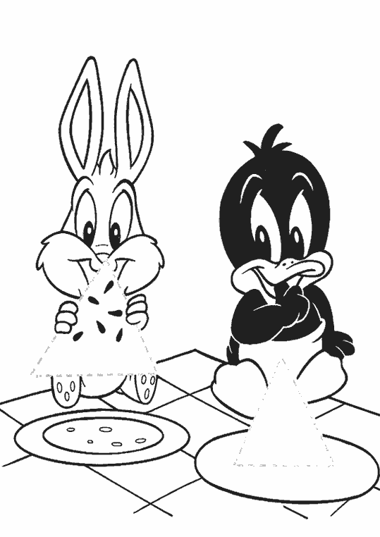 Dessin à colorier: Baby Looney Tunes (Dessins Animés) #26679 - Coloriages à Imprimer Gratuits