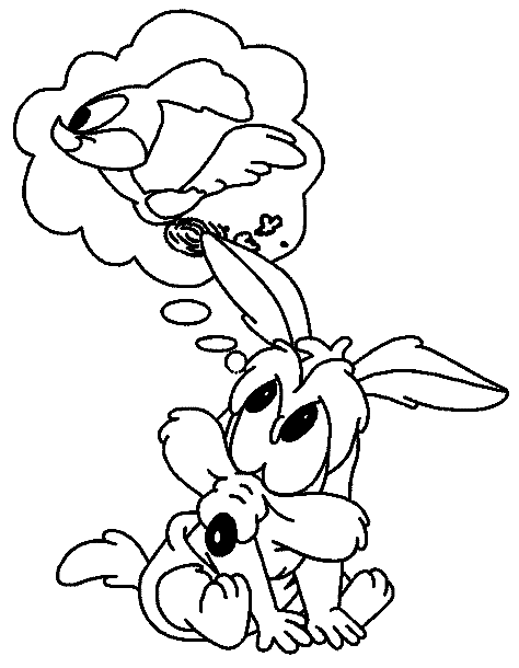 Dessin à colorier: Baby Looney Tunes (Dessins Animés) #26680 - Coloriages à Imprimer Gratuits