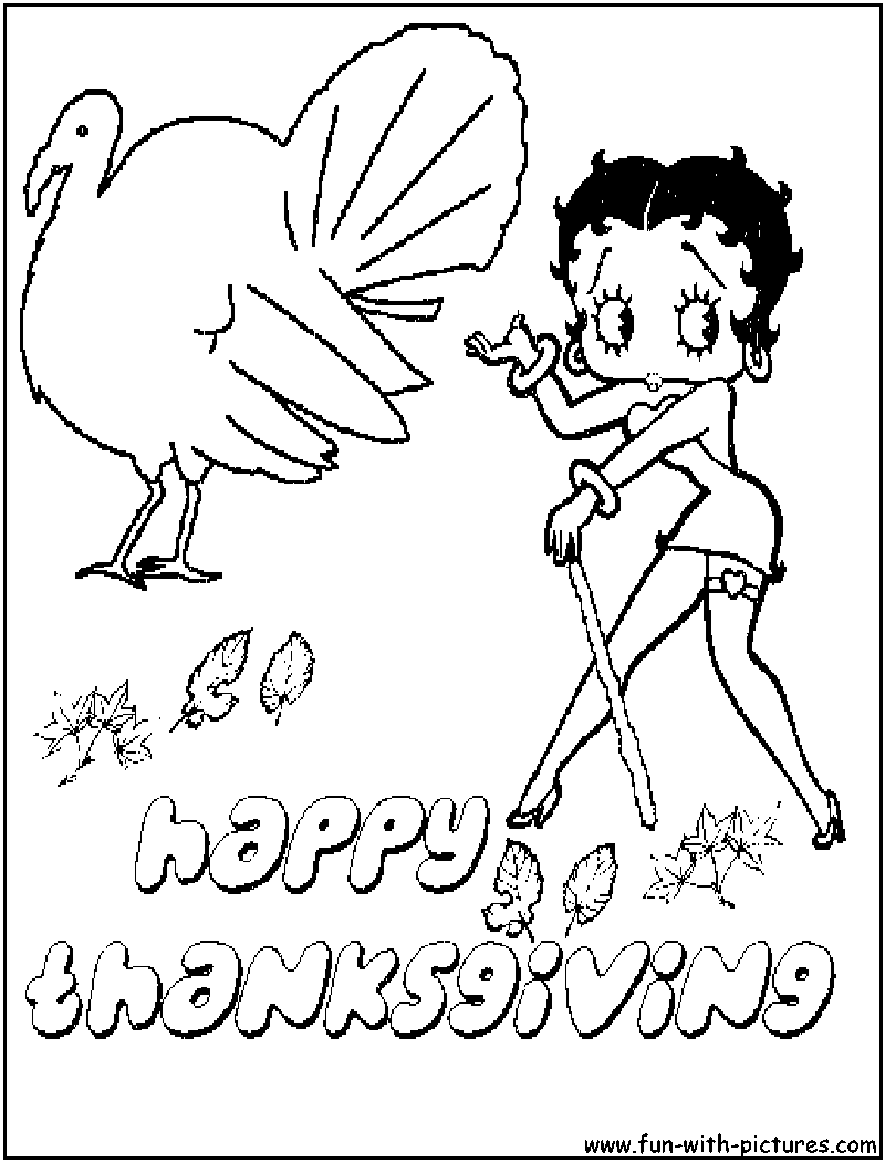 Dessin à colorier: Betty Boop (Dessins Animés) #26065 - Coloriages à Imprimer Gratuits