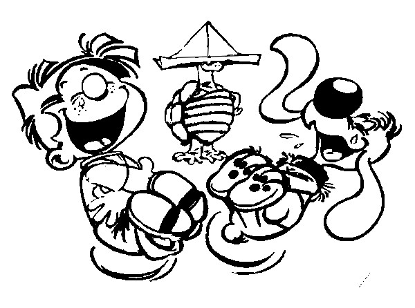 Dessin à colorier: Boule et Bill (Dessins Animés) #25436 - Coloriages à Imprimer Gratuits