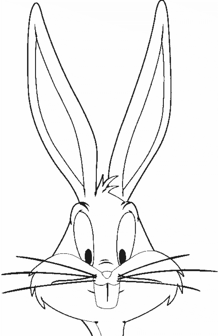 Dessin à colorier: Bugs Bunny (Dessins Animés) #26316 - Coloriages à Imprimer Gratuits