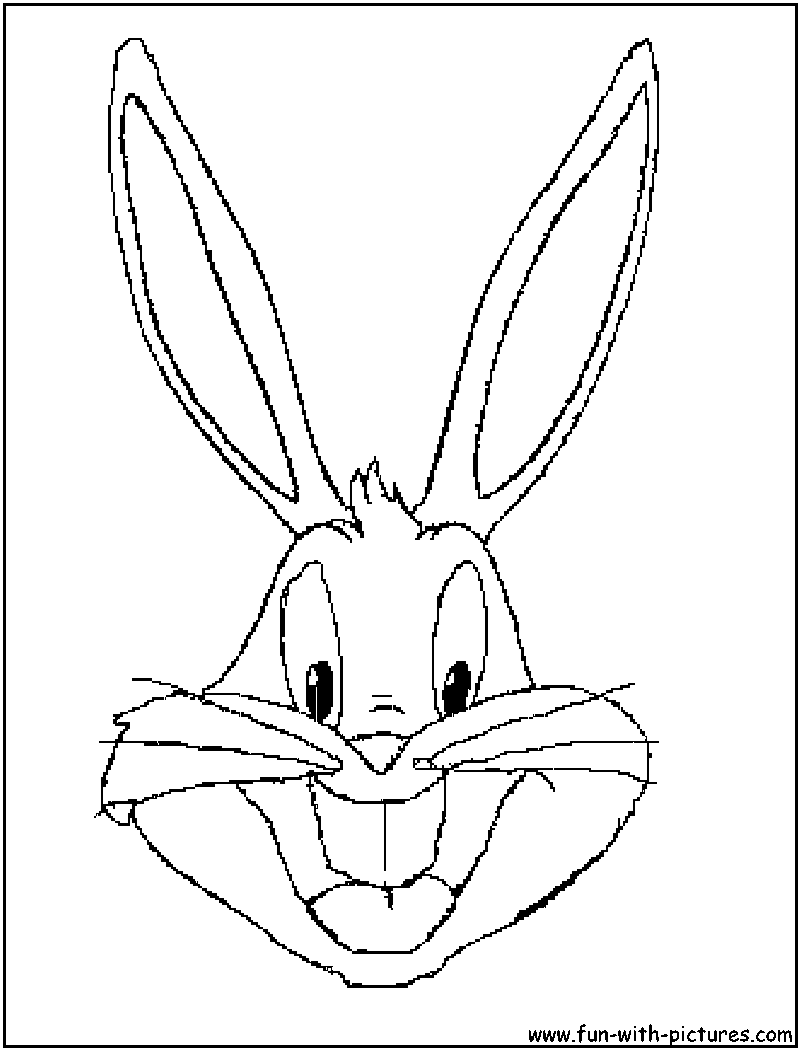 Dessin à colorier: Bugs Bunny (Dessins Animés) #26323 - Coloriages à Imprimer Gratuits