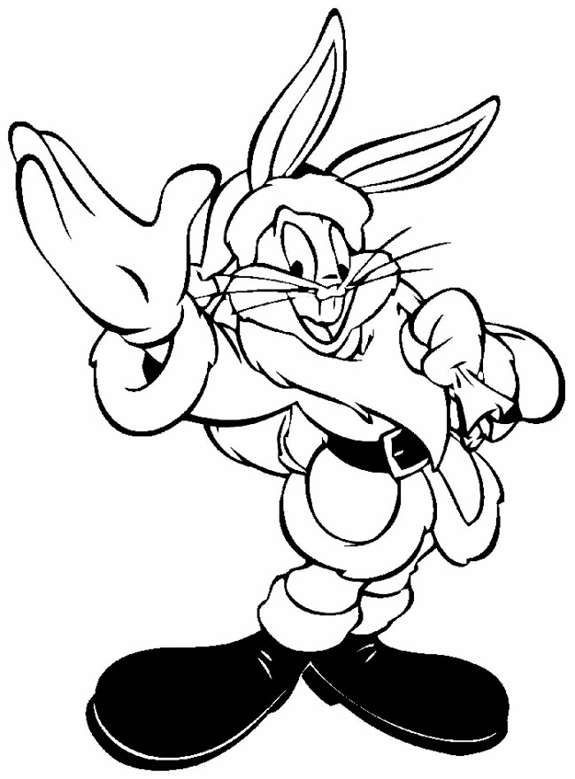 Dessin à colorier: Bugs Bunny (Dessins Animés) #26421 - Coloriages à Imprimer Gratuits