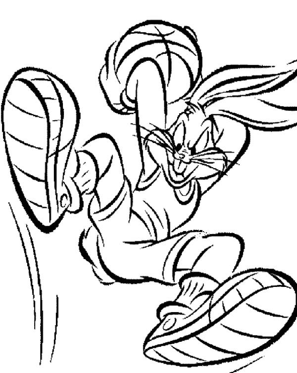 Dessin à colorier: Bugs Bunny (Dessins Animés) #26479 - Coloriages à Imprimer Gratuits