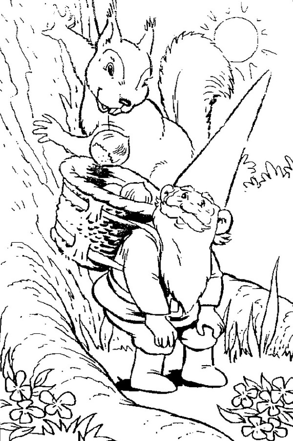 Dessin à colorier: David le Gnome (Dessins Animés) #51257 - Coloriages à Imprimer Gratuits