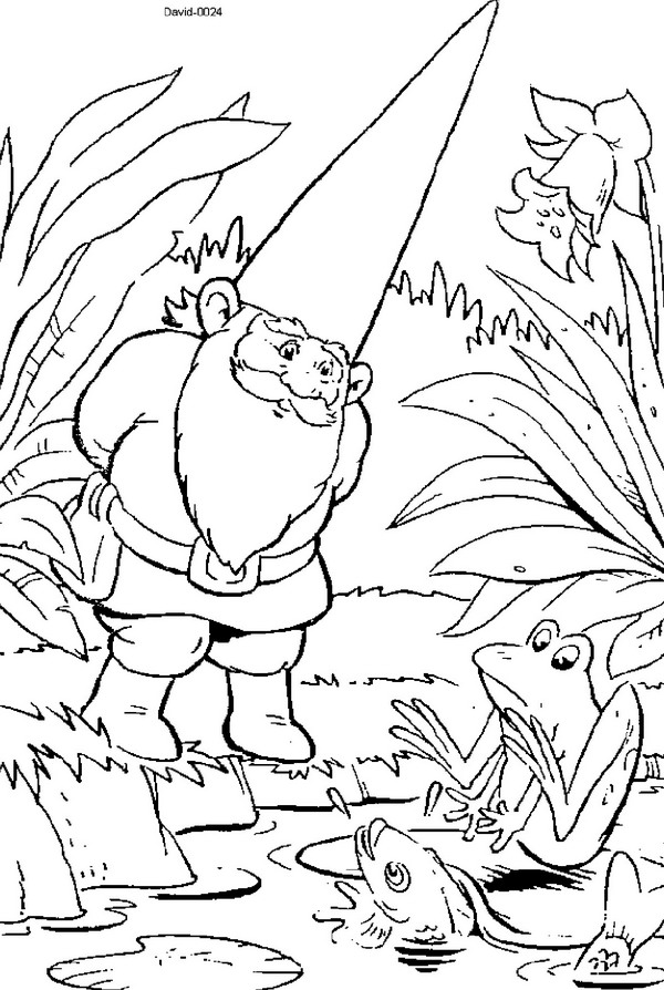 Dessin à colorier: David le Gnome (Dessins Animés) #51258 - Coloriages à Imprimer Gratuits
