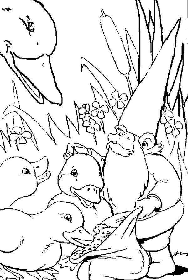 Dessin à colorier: David le Gnome (Dessins Animés) #51263 - Coloriages à Imprimer Gratuits