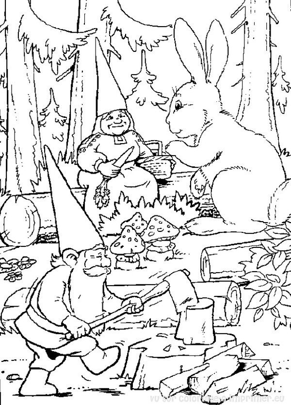 Dessin à colorier: David le Gnome (Dessins Animés) #51264 - Coloriages à Imprimer Gratuits