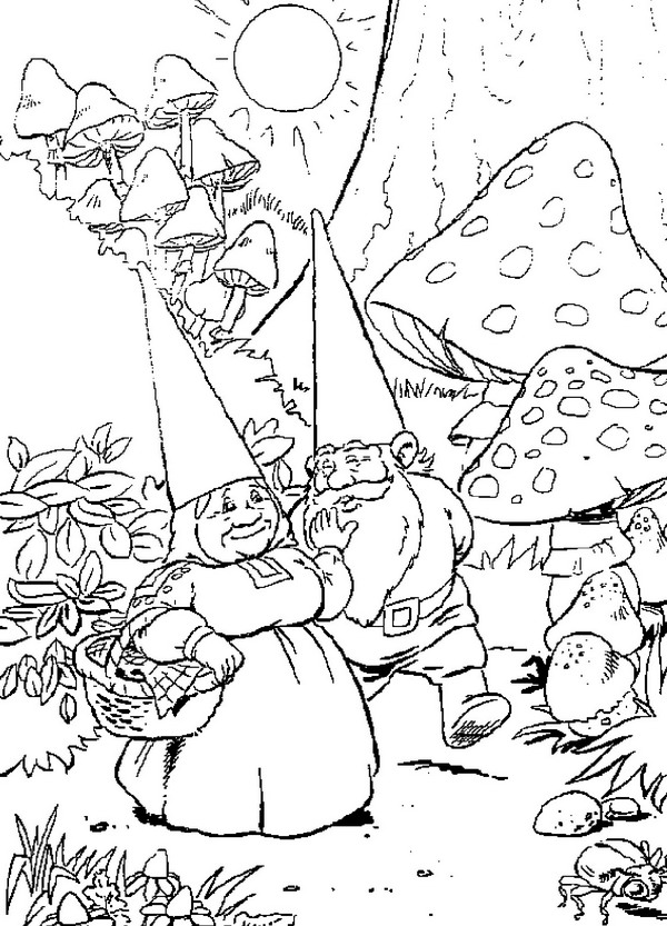 Dessin à colorier: David le Gnome (Dessins Animés) #51272 - Coloriages à Imprimer Gratuits