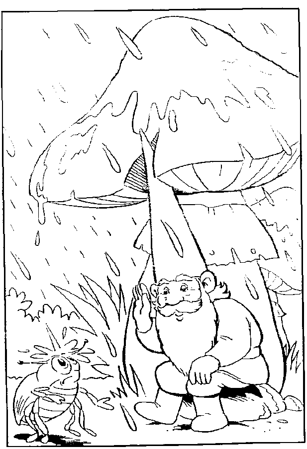Dessin à colorier: David le Gnome (Dessins Animés) #51372 - Coloriages à Imprimer Gratuits