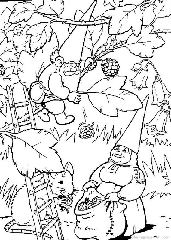 Dessin à colorier: David le Gnome (Dessins Animés) #51378 - Coloriages à Imprimer Gratuits