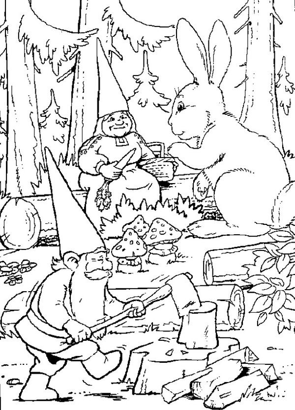 Dessin à colorier: David le Gnome (Dessins Animés) #51379 - Coloriages à Imprimer Gratuits