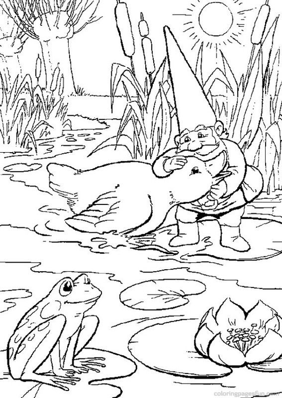 Dessin à colorier: David le Gnome (Dessins Animés) #51385 - Coloriages à Imprimer Gratuits