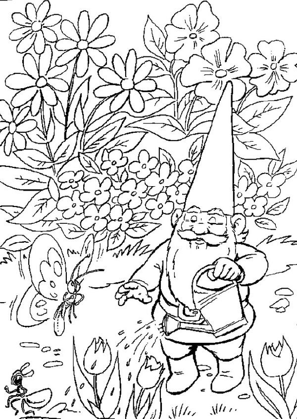Dessin à colorier: David le Gnome (Dessins Animés) #51397 - Coloriages à Imprimer Gratuits