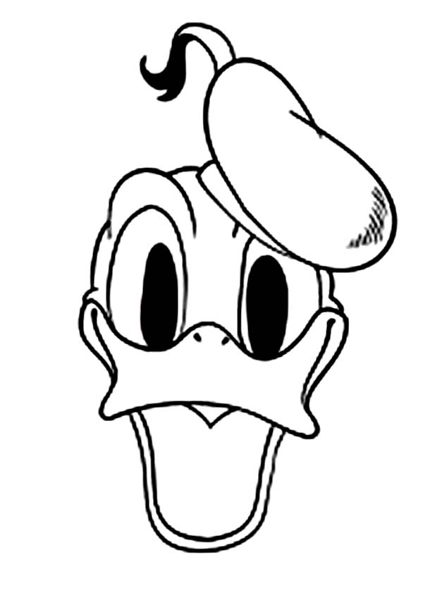 Dessin à colorier: Donald Duck (Dessins Animés) #30172 - Coloriages à Imprimer Gratuits