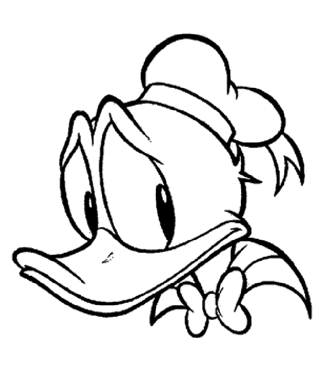 Dessin à colorier: Donald Duck (Dessins Animés) #30178 - Coloriages à Imprimer Gratuits