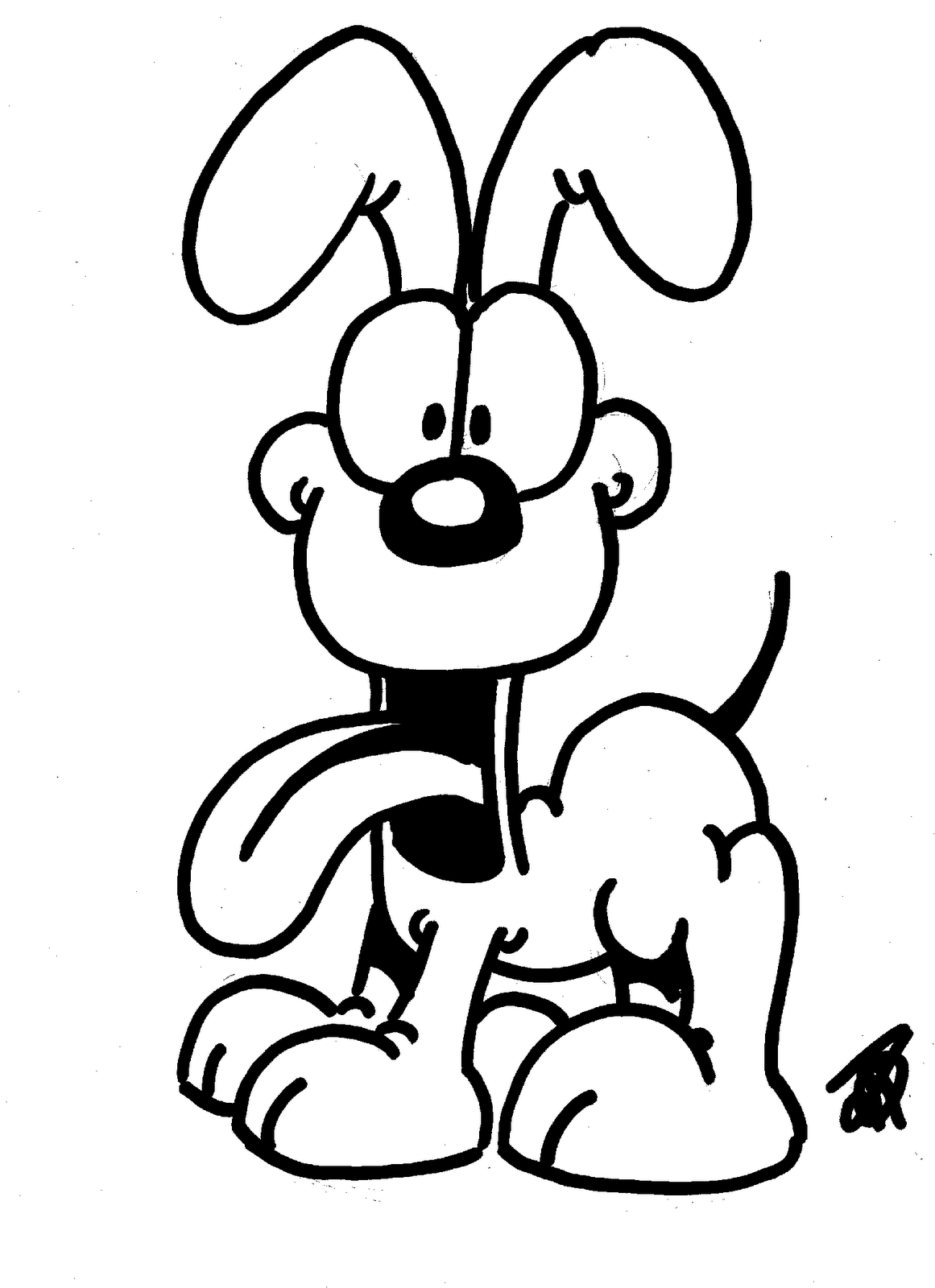 Dessin à colorier: Garfield (Dessins Animés) #26136 - Coloriages à Imprimer Gratuits