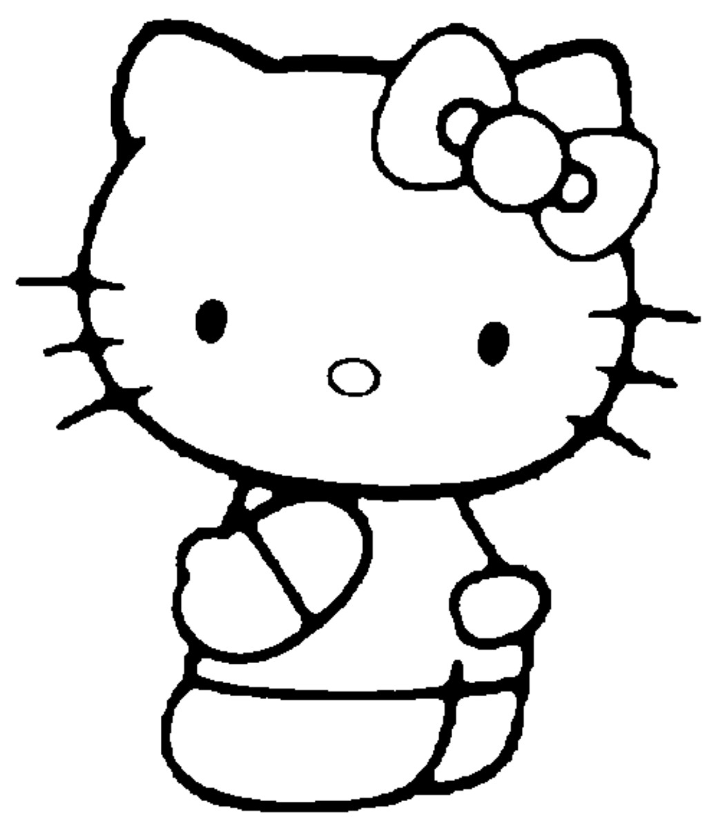 Dessin à colorier: Hello Kitty (Dessins Animés) #36773 - Coloriages à Imprimer Gratuits