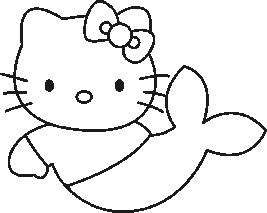 Dessin à colorier: Hello Kitty (Dessins Animés) #36775 - Coloriages à Imprimer Gratuits