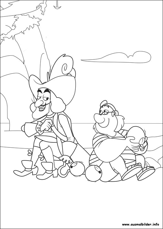Dessin à colorier: Jake et les Pirates du Pays imaginaire (Dessins Animés) #42421 - Coloriages à Imprimer Gratuits