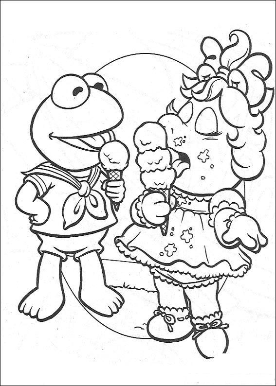 Dessin à colorier: Muppets (Dessins Animés) #31879 - Coloriages à Imprimer Gratuits