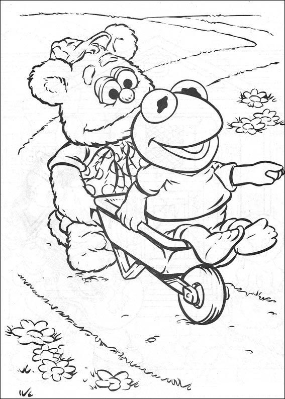 Dessin à colorier: Muppets (Dessins Animés) #31886 - Coloriages à Imprimer Gratuits