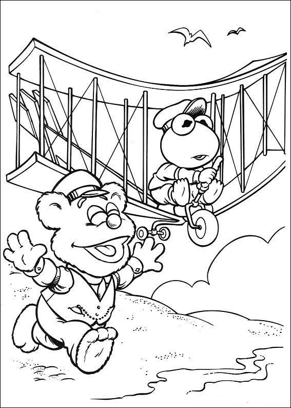 Dessin à colorier: Muppets (Dessins Animés) #31902 - Coloriages à Imprimer Gratuits