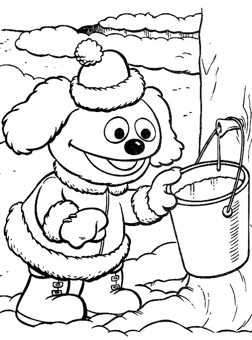 Dessin à colorier: Muppets (Dessins Animés) #31921 - Coloriages à Imprimer Gratuits