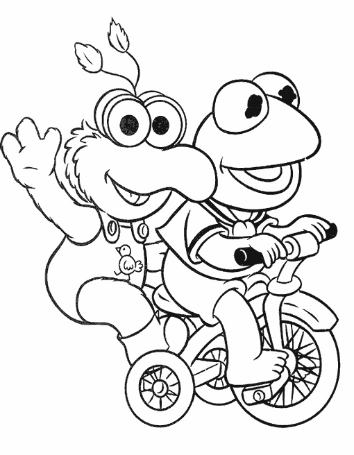 Dessin à colorier: Muppets (Dessins Animés) #31924 - Coloriages à Imprimer Gratuits