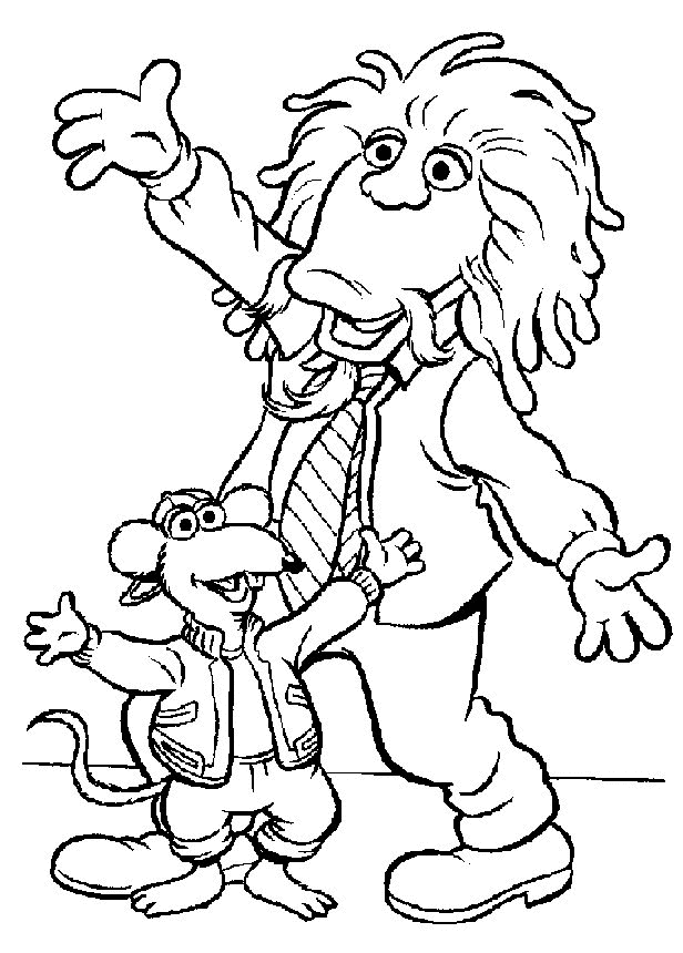 Dessin à colorier: Muppets (Dessins Animés) #31928 - Coloriages à Imprimer Gratuits