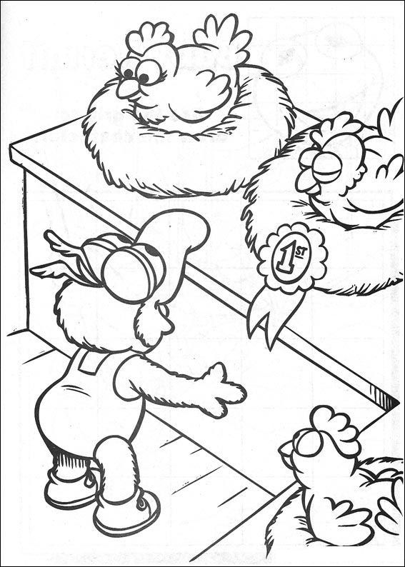 Dessin à colorier: Muppets (Dessins Animés) #31943 - Coloriages à Imprimer Gratuits