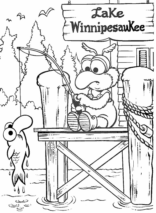 Dessin à colorier: Muppets (Dessins Animés) #31994 - Coloriages à Imprimer Gratuits