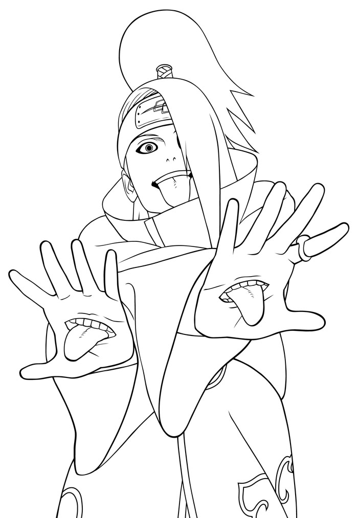 Dessin à colorier: Naruto (Dessins Animés) #38069 - Coloriages à Imprimer Gratuits