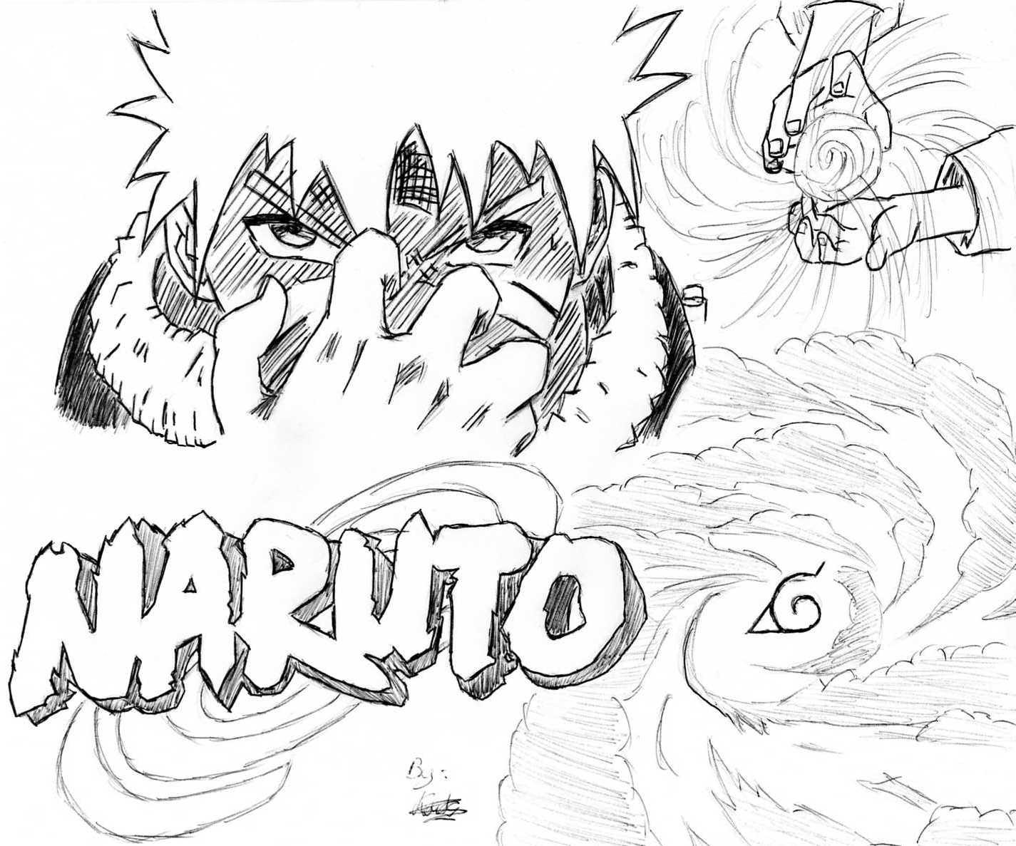 Dessin à colorier: Naruto (Dessins Animés) #38162 - Coloriages à Imprimer Gratuits