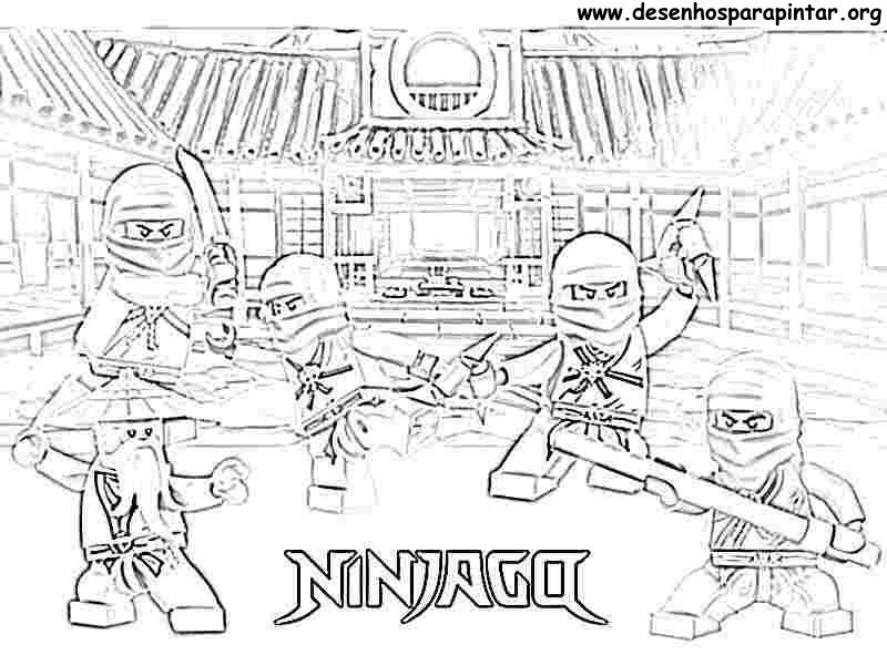 Dessin à colorier: Ninjago (Dessins Animés) #24038 - Coloriages à Imprimer Gratuits