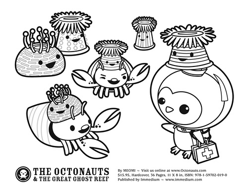 Dessin à colorier: Octonauts (Dessins Animés) #40607 - Coloriages à Imprimer Gratuits