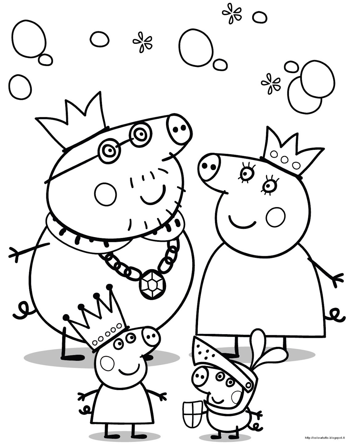 Dessin à colorier: Peppa Pig (Dessins Animés) #43971 - Coloriages à Imprimer Gratuits