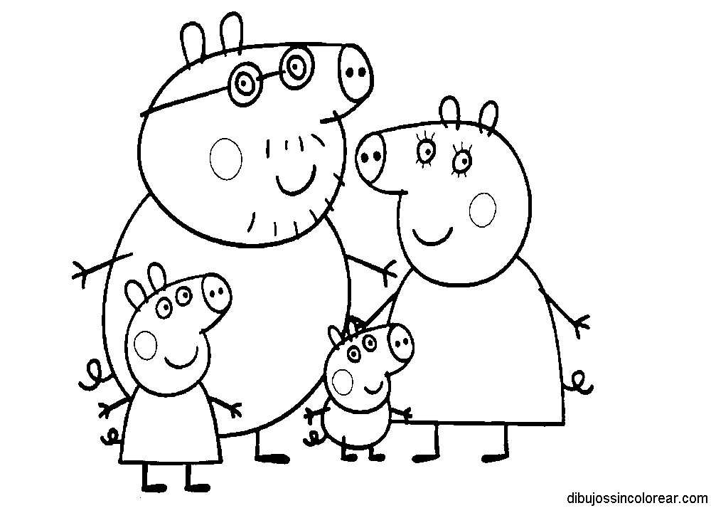 Dessin à colorier: Peppa Pig (Dessins Animés) #44013 - Coloriages à Imprimer Gratuits