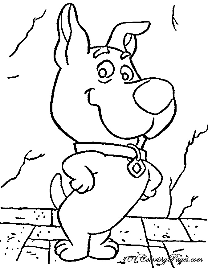 Dessin à colorier: Scooby doo (Dessins Animés) #31405 - Coloriages à Imprimer Gratuits