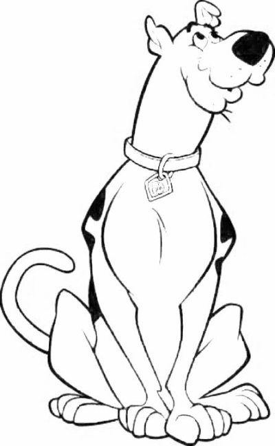 Dessin à colorier: Scooby doo (Dessins Animés) #31422 - Coloriages à Imprimer Gratuits